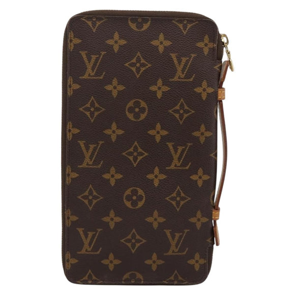 LOUIS VUITTON Monogram Organizer De Voyage Travel Case M60119 LV Auth 196414