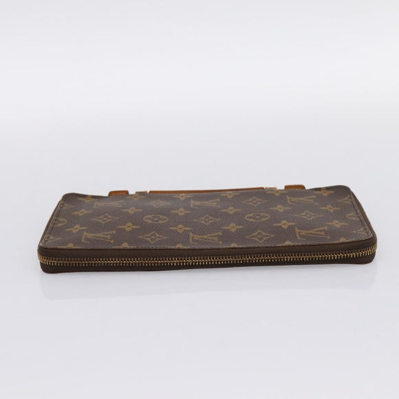 LOUIS VUITTON Monogram Organizer De Voyage Travel Case M60119 LV Auth 196414