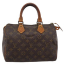 LOUIS VUITTON Monogram Speedy 25 Hand Bag M41528 LV Auth 196417-13