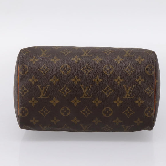 LOUIS VUITTON Monogram Speedy 25 Hand Bag M41528 LV Auth 196417