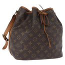 LOUIS VUITTON Monogram Petit Noe Shoulder Bag M42226 LV Auth 196422-1
