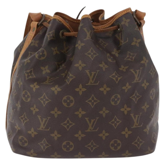 LOUIS VUITTON Monogram Petit Noe Shoulder Bag M42226 LV Auth 196422