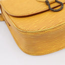 LOUIS VUITTON Epi Saint Cloud PM Shoulder Bag Yellow M52219 LV Auth 196426-15