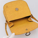 LOUIS VUITTON Epi Saint Cloud PM Shoulder Bag Yellow M52219 LV Auth 196426-18
