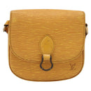 LOUIS VUITTON Epi Saint Cloud PM Shoulder Bag Yellow M52219 LV Auth 196426-13