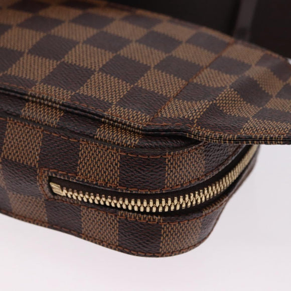 LOUIS VUITTON Damier Ebene Geronimos Shoulder Bag N51994 LV Auth 196427A