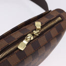 LOUIS VUITTON Damier Ebene Geronimos Shoulder Bag N51994 LV Auth 196427A-10