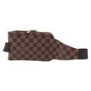 LOUIS VUITTON Damier Ebene Geronimos Shoulder Bag N51994 LV Auth 196427A-2