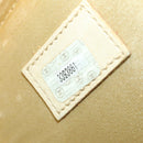 CHANEL Matelasse Boston Bag Canvas 2way Beige Gold Tone CC Auth 196428A-26