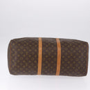 LOUIS VUITTON Monogram Keepall 55 Boston Bag M41424 LV Auth 196429-10