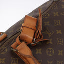 LOUIS VUITTON Monogram Keepall 55 Boston Bag M41424 LV Auth 196429-16