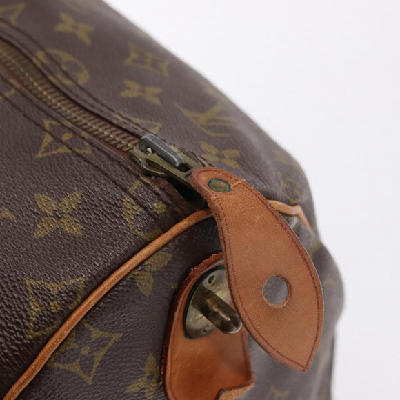 LOUIS VUITTON Monogram Keepall 55 Boston Bag M41424 LV Auth 196429