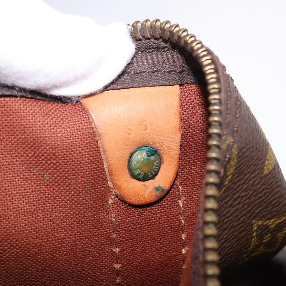 LOUIS VUITTON Monogram Keepall 55 Boston Bag M41424 LV Auth 196429