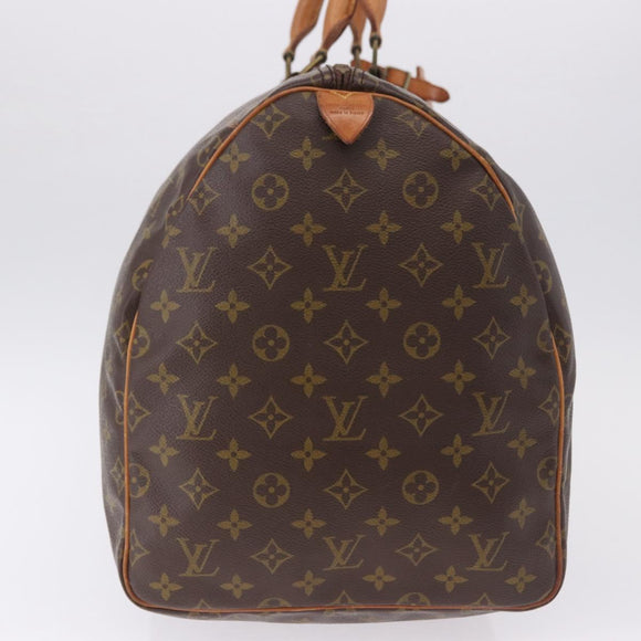 LOUIS VUITTON Monogram Keepall 55 Boston Bag M41424 LV Auth 196429