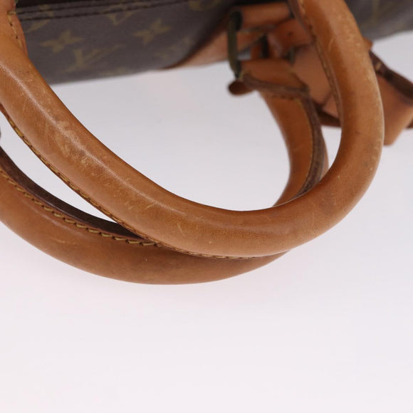 LOUIS VUITTON Monogram Keepall 55 Boston Bag M41424 LV Auth 196429