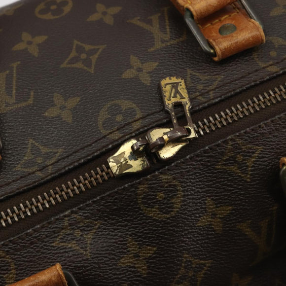 LOUIS VUITTON Monogram Keepall 50 Boston Bag M41426 LV Auth 196430