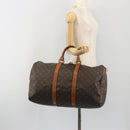 LOUIS VUITTON Monogram Keepall 50 Boston Bag M41426 LV Auth 196430-20