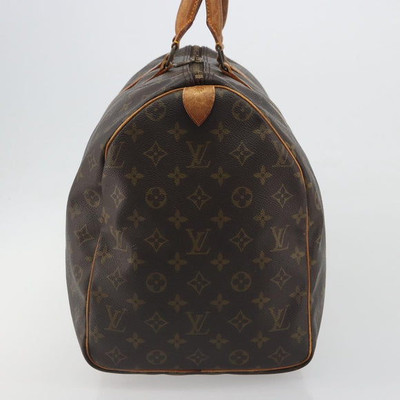 LOUIS VUITTON Monogram Keepall 50 Boston Bag M41426 LV Auth 196430