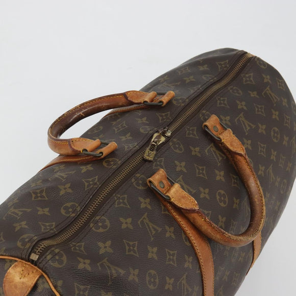 LOUIS VUITTON Monogram Keepall 50 Boston Bag M41426 LV Auth 196430