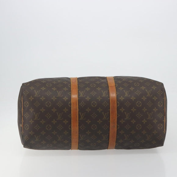 LOUIS VUITTON Monogram Keepall 50 Boston Bag M41426 LV Auth 196430