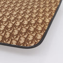 Christian Dior Trotter Canvas Hand Bag Beige Gold Tone Auth 196433A-12