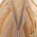GUCCI Micro GG Hand Bag PVC Leather 2way Beige Gold Tone 015 1080025 Auth 196435-21