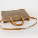 GUCCI Micro GG Hand Bag PVC Leather 2way Beige Gold Tone 015 1080025 Auth 196435-7