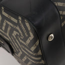 GUCCI GG Supreme GG Caleido Boston Bag PVC 2way Beige Black 406380 Auth 196436SAM-18