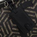 GUCCI GG Supreme GG Caleido Boston Bag PVC 2way Beige Black 406380 Auth 196436SAM-20