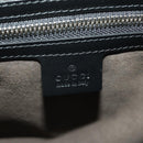 GUCCI GG Supreme GG Caleido Boston Bag PVC 2way Beige Black 406380 Auth 196436SAM-24