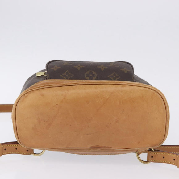 LOUIS VUITTON Monogram Montsouris MM Backpack M51136 LV Auth 196437A