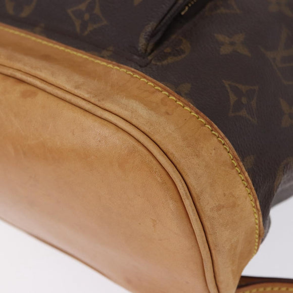 LOUIS VUITTON Monogram Montsouris MM Backpack M51136 LV Auth 196437A
