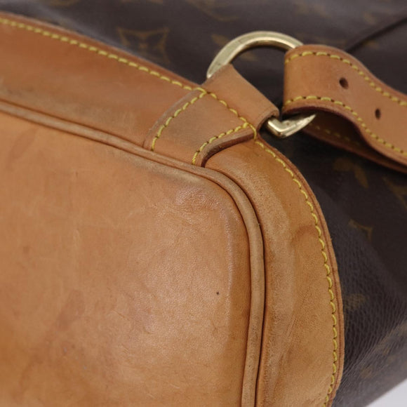 LOUIS VUITTON Monogram Montsouris MM Backpack M51136 LV Auth 196437A