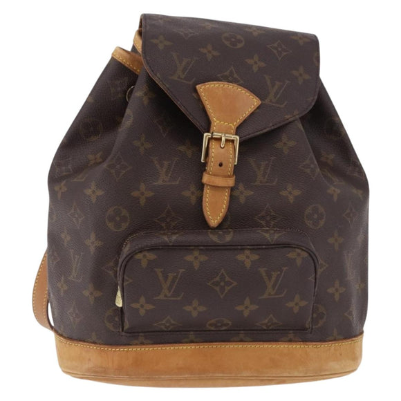 LOUIS VUITTON Monogram Montsouris MM Backpack M51136 LV Auth 196437A