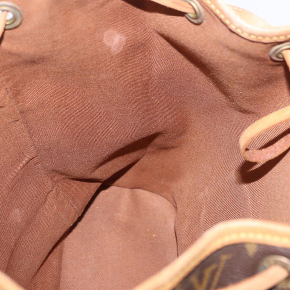LOUIS VUITTON Monogram Montsouris MM Backpack M51136 LV Auth 196437A