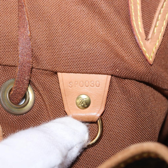 LOUIS VUITTON Monogram Montsouris MM Backpack M51136 LV Auth 196437A