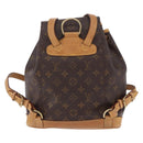 LOUIS VUITTON Monogram Montsouris MM Backpack M51136 LV Auth 196437A-2