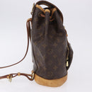 LOUIS VUITTON Monogram Montsouris MM Backpack M51136 LV Auth 196437A-5