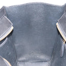 CELINE Luggage Micro Shopper Hand Bag Leather White Gold Tone Auth 196440A-20