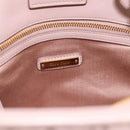 Miu Miu Matelasse Tote Bag Leather 2way Pink Gold Tone Auth 196443M-20