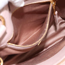 Miu Miu Matelasse Tote Bag Leather 2way Pink Gold Tone Auth 196443M-24
