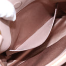Miu Miu Matelasse Tote Bag Leather 2way Pink Gold Tone Auth 196443M-28