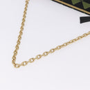 PRADA Chain Triangle Shoulder Bag Canvas Green Gold Auth 196445M-7