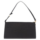 LOUIS VUITTON Epi Pochette Accessoires Accessory Pouch Black M52982 Auth 196446A-2