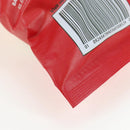 BALENCIAGA Chips Bag Clutch Bag Coated Canvas Red Silver Auth 196449SAM-15