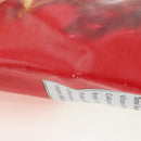 BALENCIAGA Chips Bag Clutch Bag Coated Canvas Red Silver Auth 196449SAM-5