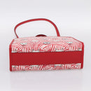 GUCCI x Higuchi Yuuko Hand Bag PVC 2way Red 630542 Auth 196451M-5
