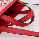 GUCCI x Higuchi Yuuko Hand Bag PVC 2way Red 630542 Auth 196451M-7