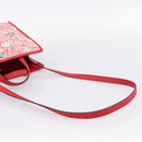 GUCCI x Higuchi Yuuko Hand Bag PVC 2way Red 630542 Auth 196451M-8
