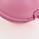 LOEWE Balloon Pouch Leather Pink Auth 196452M-14